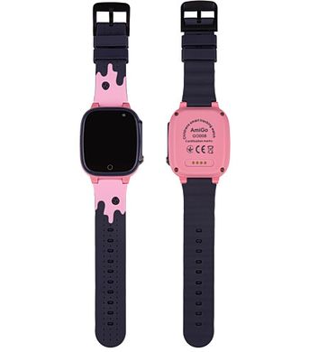Смарт-годинник для дітей AmiGo GO008 MILKY GPS WIFI Pink