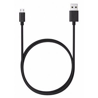 мережева зарядка Anker PowerPort2 24W/4.8A+Micro USB cable V3 (Black)