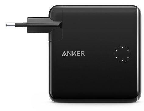 Портативний зарядний пристрій Anker PowerCore Fusion 5000 mAh Black