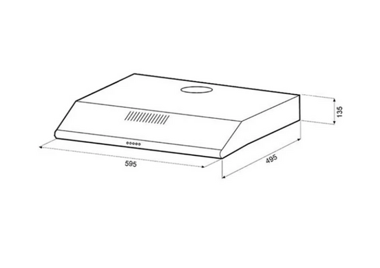 Витяжка Grunhelm GVP 220 W