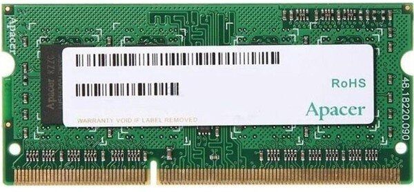Оперативний запам'ятовувальний пристрій ApAcer для ноутбука DDR3 2Gb 1600Mhz БЛИСТЕР DS.02G2K.HAM