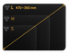 Килимок для мишi YENKEE YPM 47 Gaming pad SPEED TOP L Чорний фото 4