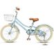 Велосипед спортивный детский Montasen BLUE (with basket) фото 3