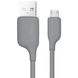 кабель Puridea L02 - Micro USB - 1.2m (Grey) фото 2