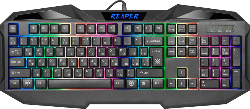 Клавіатура Defender (52018)Reaper MKP-018 RU