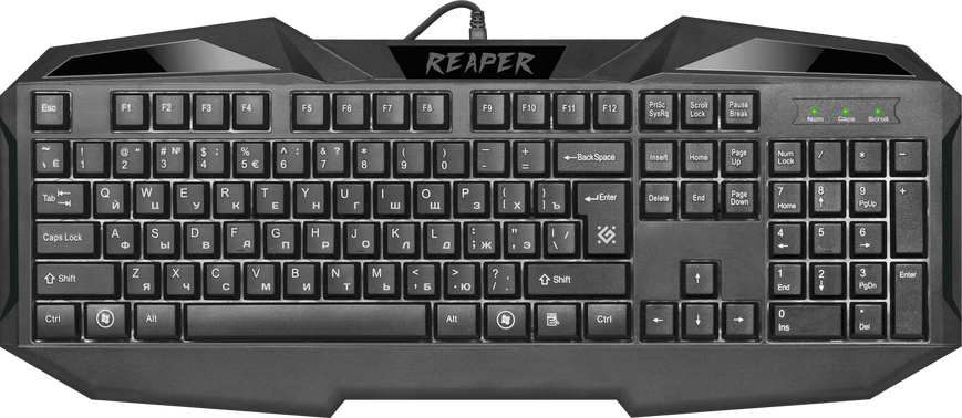 Клавіатура Defender (52018)Reaper MKP-018 RU
