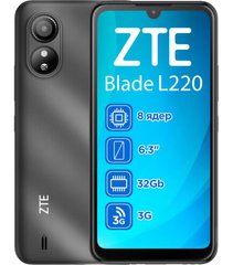 Смартфон Zte Blade L220 1/32GB Black