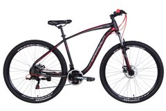 Велосипед 29" Formula KOZAK 2021 (чорно-червоний (м))