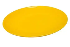 Тарелка десертная Cesiro D3070-Y 20 см желтая