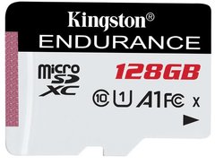 Картка пам'ятi Kingston microSDHC 128Gb Endurance (95R/45W) C10 A1