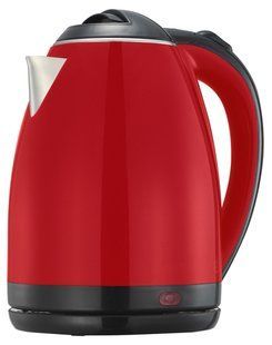 Электрочайник Delfa DK 3530 X красный