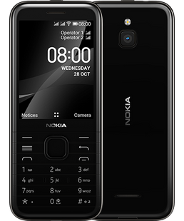 Мобільний телефон Nokia 8000 DS 4G Black