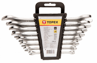 Набір ключів рожкових Top Tools 6 х 22 мм, 8 шт (35D656)