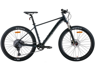 Велосипед AL 27,5" Leon XC 75 HDD рама-20" срiблястий з чорним 2025