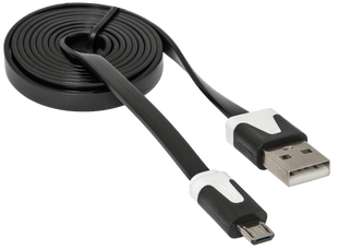 Кабель Defender USB08-03P USB2.0 AM-MicroBM 1м (87475)