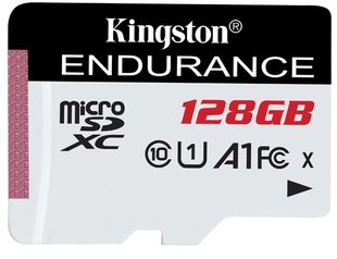 Карточка памяти Kingston microSDHC 128Gb Endurance (95R / 30W) C10 A1