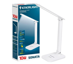 Світильник настільний світлодіодний Enerlight SONATA 10W 3000-6000K з акумулятором білий (SONATA10SMD50MW)
