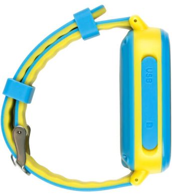 Смарт-часы для детей AmiGo GO001 GLORY iP67 Blue-Yellow