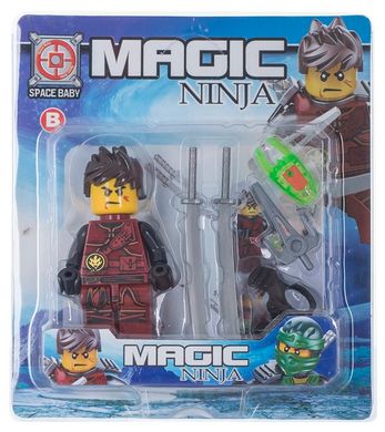 Игрушечный набор Space Baby Magic Ninja фигурка и аксессуары 6 видов