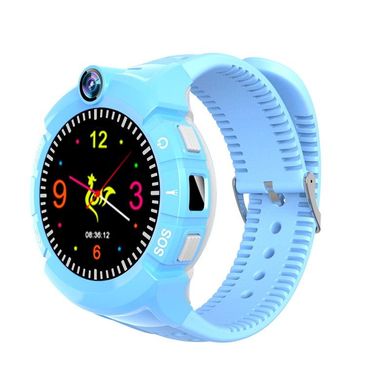 Дитячий годинник з GPS трекером S-02 Blue