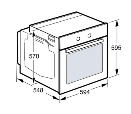 Духовой шкаф BOSCH HJA737BA0