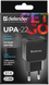 Мережевий зарядний пристрій Defender UPA-22 black, 2xUSB, 2.1A (83579) фото 3