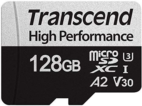 Карта памяти Transcend microSDHC 330S 128GB UHS-I U3 A2