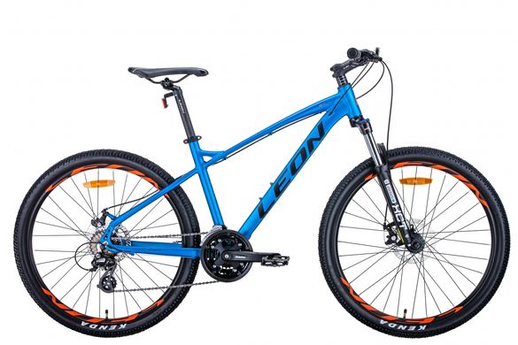Велосипед 26" Leon HT-90 2021 (синій з помаранчевим (м))