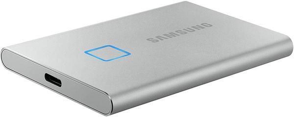ssd зовнішній Samsung T7 Touch 2TB USB 3.2 silver (MU-PC2T0S/WW)