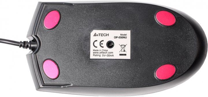 Миша A4Tech OP-550NU USB Black