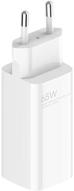 Мережевий зарядний пристрій Xiaomi 65W GaN 1A1C (BHR5515GL) White