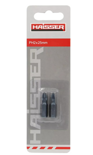 Біти магнітні PH2x25mm 2шт в блістері HAISSER 2715502