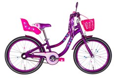 Велосипед 20" Formula FLOWER PREMIUM 2022 (фиолетовый)