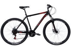 Велосипед ST 29" Discovery RIDER AM DD рама- 2022 (чорно-червоний)