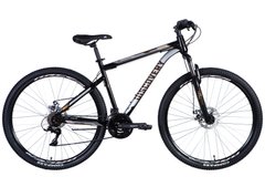 Велосипед 29" Discovery TREK 2024 (черно-оранжевый)