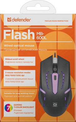 Миша Defender (52600)Flash MB-600L
