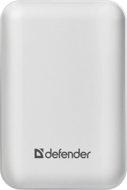 Портативное зарядное устройство для Defender ExtraLife 10000S Li-pol, 2USB, 10000mAh, 2.1A (83650)