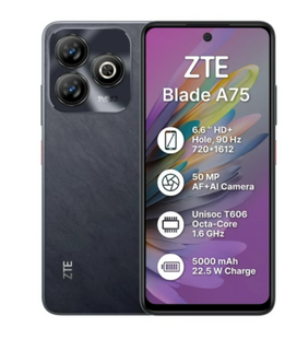 Смартфон ZTE Blade A75 4/256GB Black