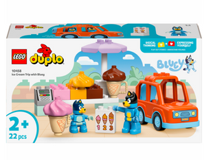 Конструктор LEGO DUPLO Bluey Путешествие с мороженым из Блуи