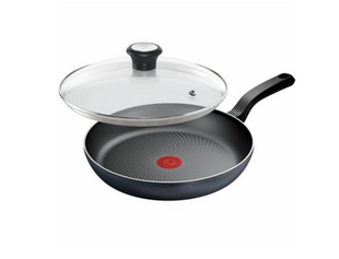 Сковорода з кришкою TEFAL So' Light 28 см Black (H0560642_SET)
