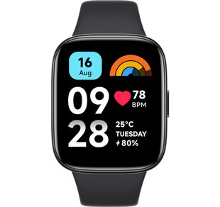 Часы Redmi Watch 3 Active Black (черные)