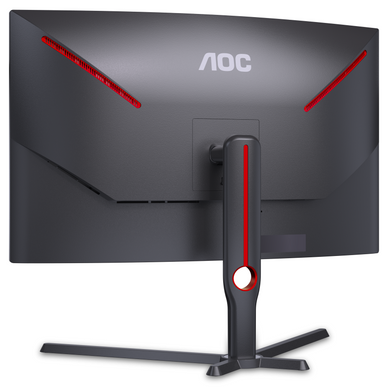 Монiтор TFT Aoc 31.5" CQ32G3SU/BK VA Curved QHD 165Hz DP USB MM