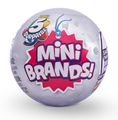 Ігровий набір ZURU MINI BRANDS Supermarket Фігурки-сюрприз в шарі 5 шт. в асортименті