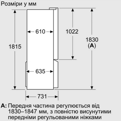 Многодверный холодильник Siemens iQ300 KF96NAXEA