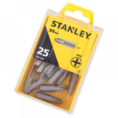 Биты Stanley 1/4" PH2 x 25 мм, 25 шт (1-68-946)