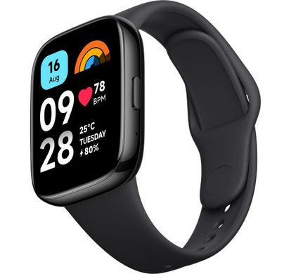 Годинник Redmi Watch 3 Active Black (чорний)
