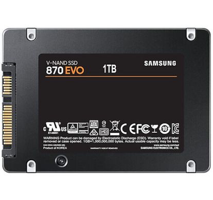SSD-накопичувач Samsung 870 EVO 1TB 2.5" SATA (MZ-77E1T0B/EU)