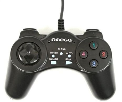 Маніп. до ігор Omega Tornado PC USB геймпад модель OGP70