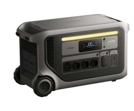 Зарядная станция ANKER SOLIX F3000 - 3072Wh/AC 3600W/100W 2xPD/2xUSB/2xCar/MPPT
