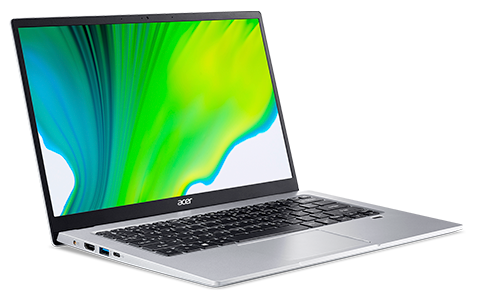 Ноутбук Acer Swift 1 SF114-34-P6KM (NX.A77EU.00J) Pure Silver